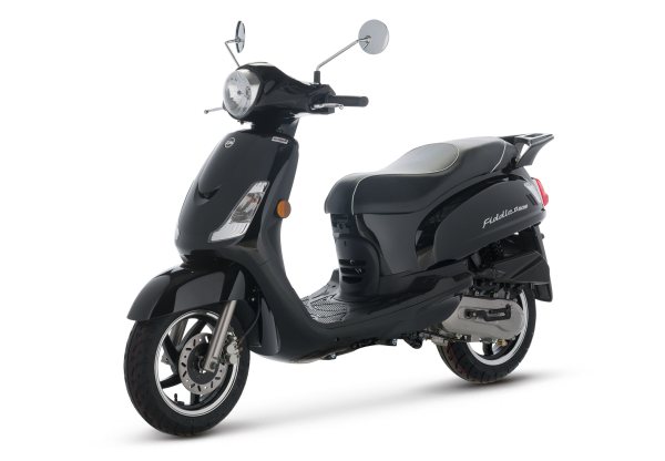 SYM FiddleII Black E5 Injectie