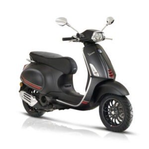 Vespa Sprint S Mat Zwart E5