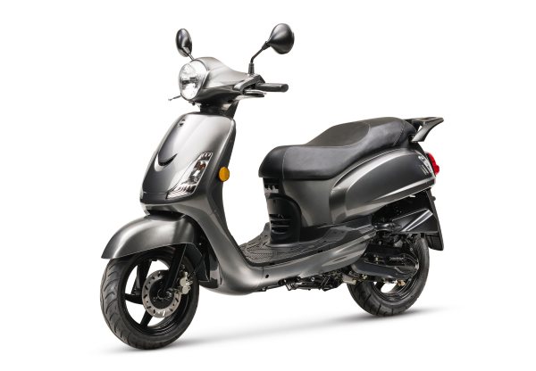 SYM Fiddle II Porsche Grey E5 Injectie