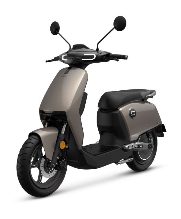 Super Soco CUX Starlight Silver