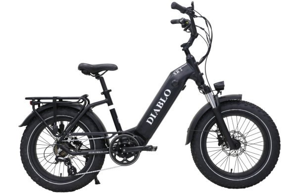 Diablo XR2 elektrische Fatbike mat zwart 720 Wh - Afbeelding 4