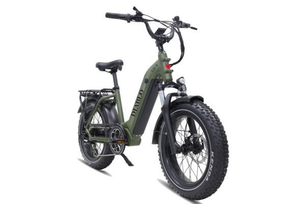 Diablo XR2 elektrische Fatbike army green 720 Wh