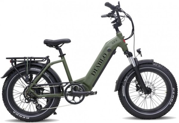 Diablo XR2 elektrische Fatbike army green 720 Wh - Afbeelding 2