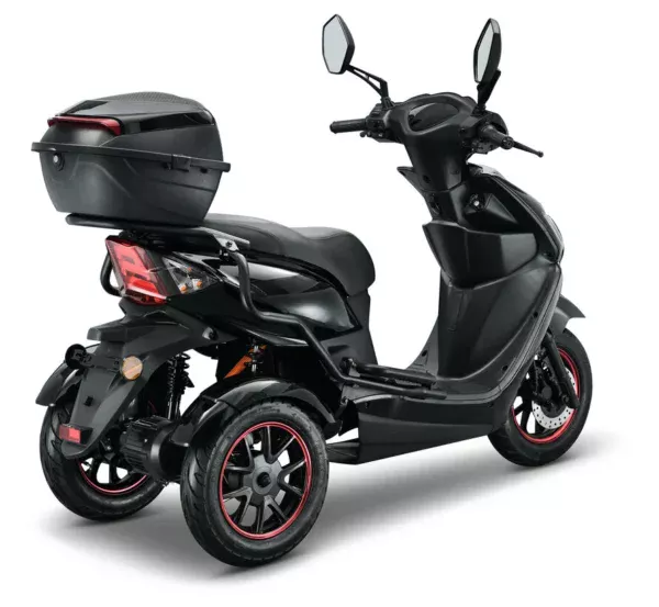 IVA T3 2.0 Zwart Scootmobiel Uitneembaar accu - Afbeelding 2