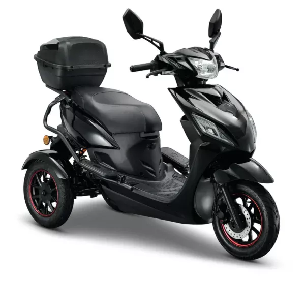 IVA T3 2.0 Zwart Scootmobiel Uitneembaar accu