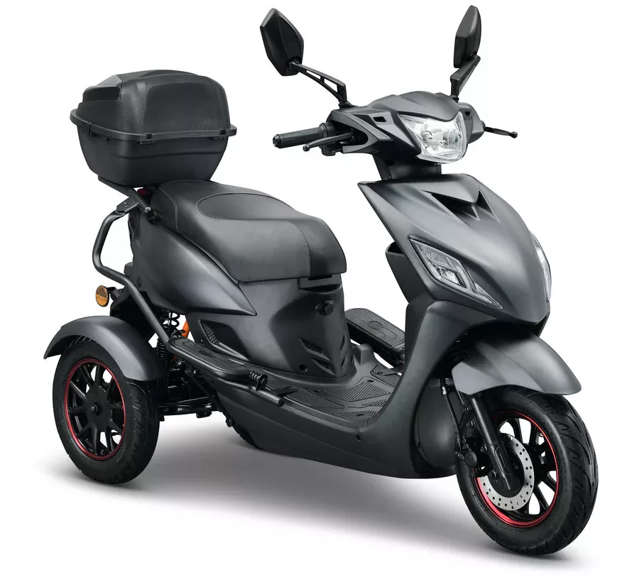 IVA T3 2.0 Matgrijs Scootmobiel Uitneembaar accu