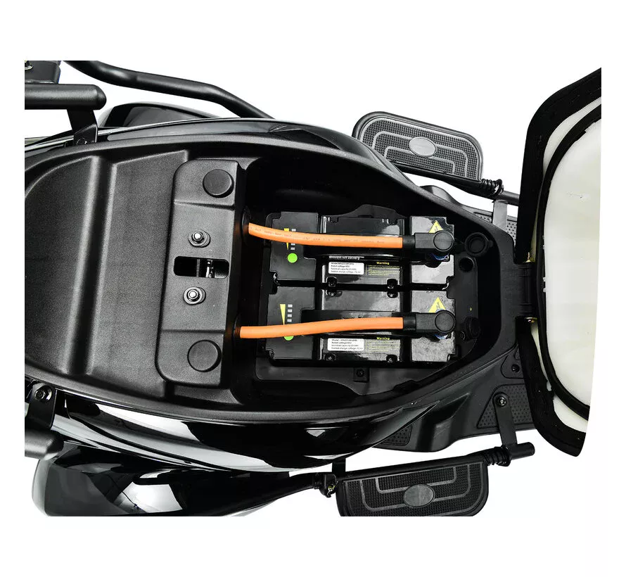 IVA T3 2.0 Wit Scootmobiel Uitneembaar accu - Afbeelding 4