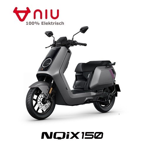 Niu NQiX 150 Mat Grey  45km