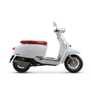 Lambretta V Special 50 Flex WHITE / RED SEAT